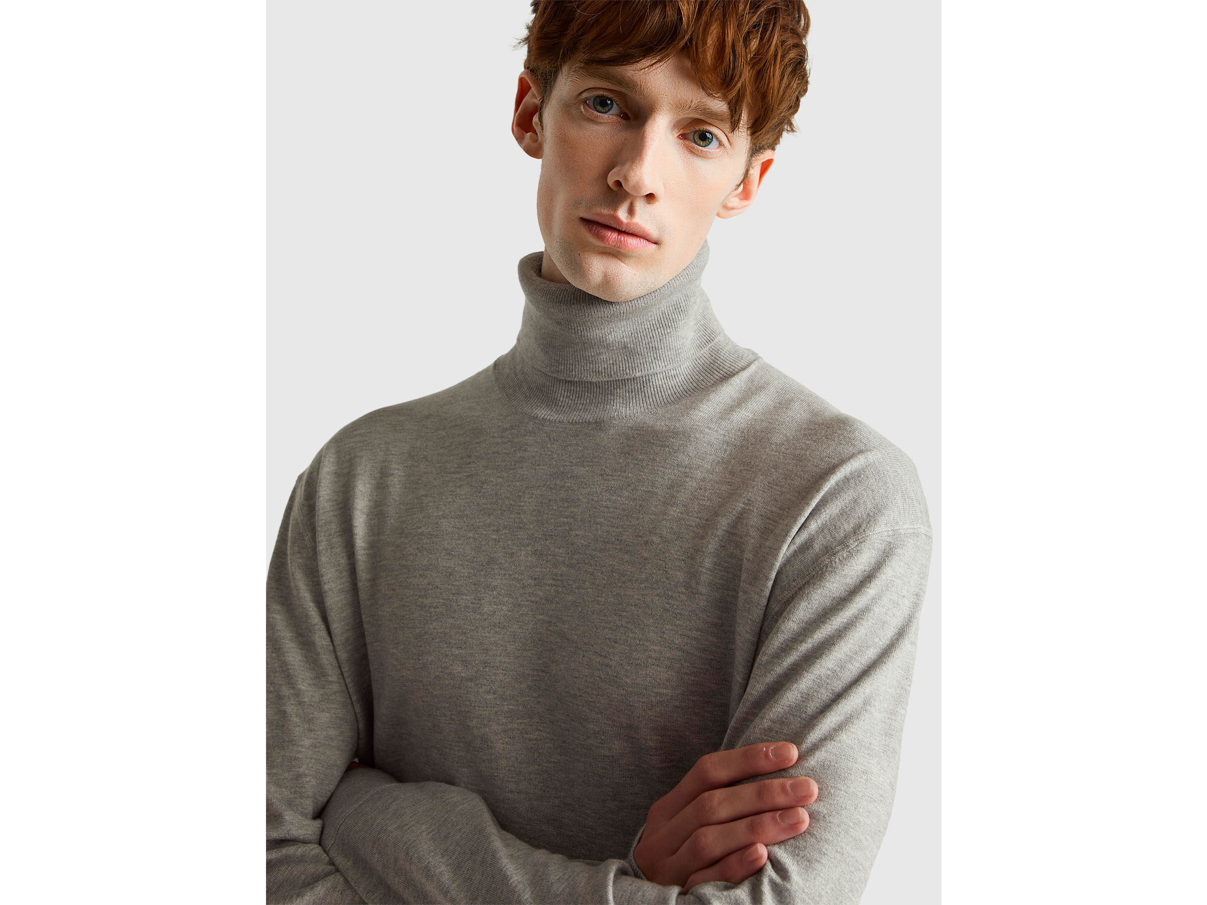 TURTLE NECK SWEATER Men image number 4
